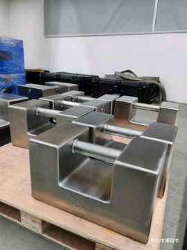 Pesi di taratura in acciaio inossidabile per gru e pallet truck