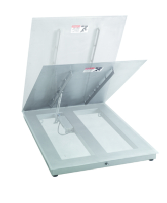 PFA579lift-D1500A Scala per pavimenti in acciaio inossidabile per pulizia e manutenzione efficienti