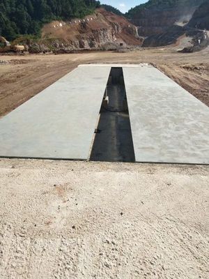 Bascula a ponte della bascula di estrazione mineraria, tipo bascula a ponte di Pitless della bilancia da 10 tonnellate