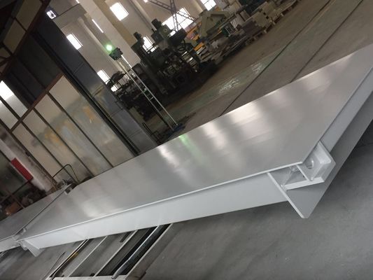 Pesatura industriale pesante con piastra superiore di 12 mm di spessore e lunghezza personalizzabile