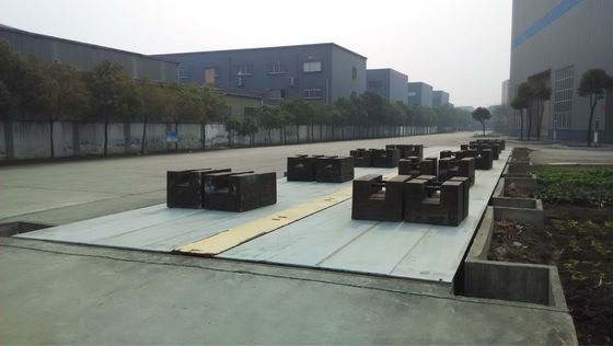Scale di pesatura per pavimenti industriali per l'industria mineraria