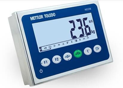 Pese a bilico di Mettler Toledo dell'acciaio inossidabile con un'esposizione LCD di 7 segmenti