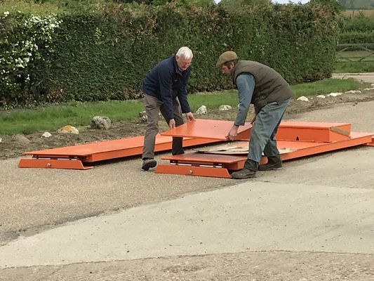 Scale affidabili e portatili per l'asse del camion per la misurazione accurata del peso