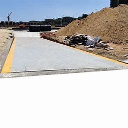 Scale di pesatura per pavimenti industriali per l'industria mineraria