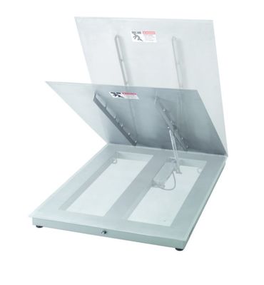 Bilancia industriale robusta PFA579lift-DS1500A con piattaforma di carico pieghevole per un facile stoccaggio