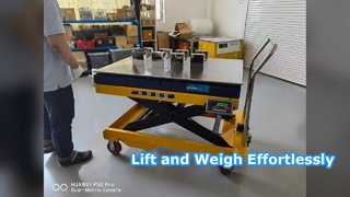 Bilancia mobile a forbice SMARTWEIGH da 1.000 kg